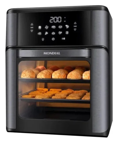Fritadeiras Air flyer mondial<br>Fritadeira Air Fryer Forno Oven 12l Mondial
