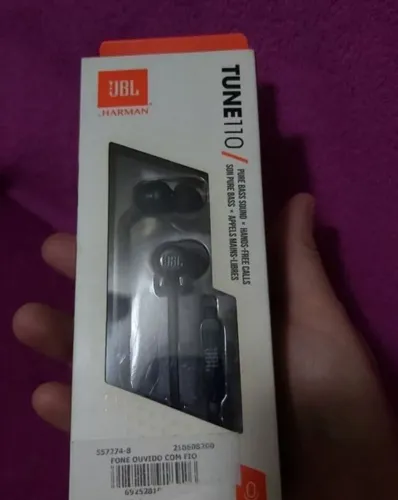 Novo - fone de ouvido jbl tune 110