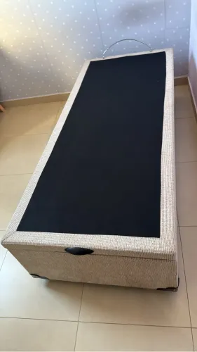 Aceito ofertas Cama Baú de Solteiro com colchão e dois travesseiros