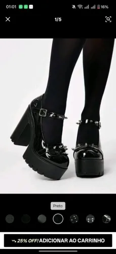 ROMWE PUNK - salto sapato da shein