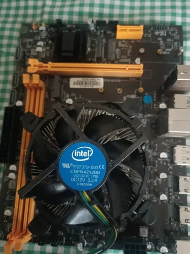 Placa asrock DDR 4, 8 GB RAM DDR4, processador i5 décima geração