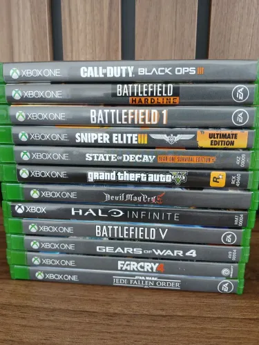 PACOTE 12 JOGOS PARA XBOX ONE
