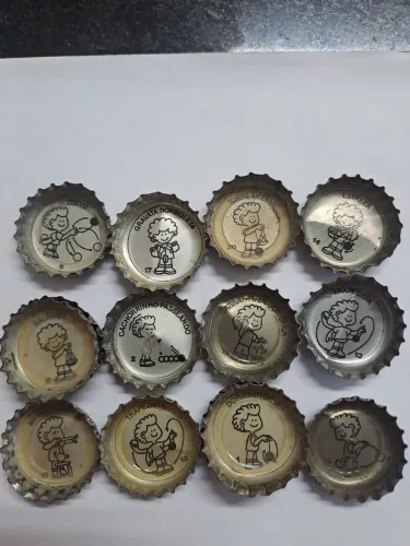 Tampinhas antigas ioiô coca cola