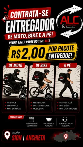 Vagas para entregador