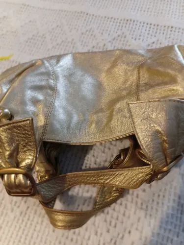 Bolsa Arezzo Original Dourada Elegante