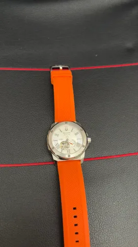 Relógio Bulova Marine Star Laranja - Original