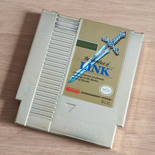 Zelda 2 The Adventure of Link NES 100% original 