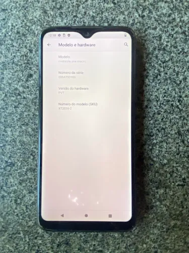Motorola one macro (negociável)