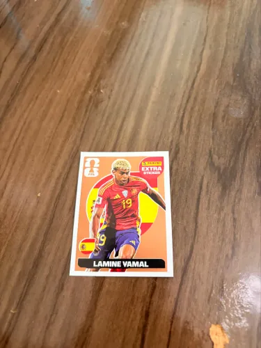 Figurinha Copa Lamine Yamal Bronze - Extra Sticker