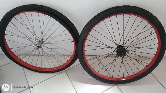 Par de jánte bicicleta Monark