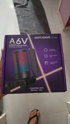 Microfone A6V fifine 