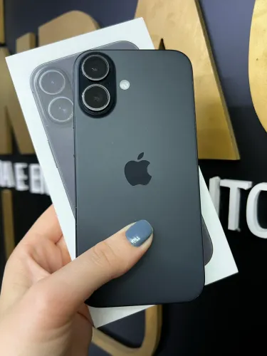 LOJA FÍSICA. IPHONE 16 256GB PRETO| SEMINOVO IMPECÁVEL | CAIXA E GARANTIA APPLE 