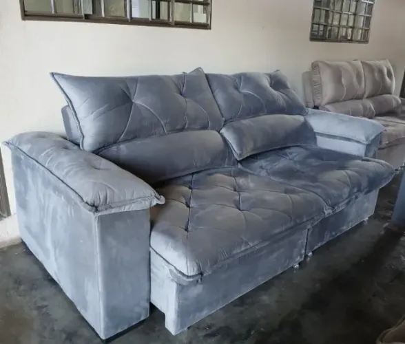 Sofá Retrátil e Reclinável 2.50cm