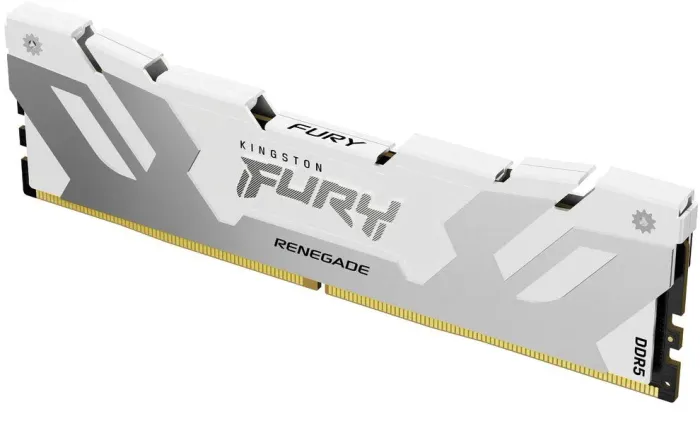 Memória Kingston Fury Renegade, DDR5 16GB 6400Mhz CL32, Branca
