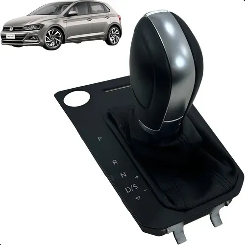 Moldura Manopla Cambio Polo Virtus 1.0 Tsi 2018 2021 automat
