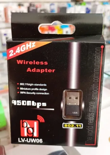 Adaptador Usb Wi-Fi Para Pc Notebook - Novo