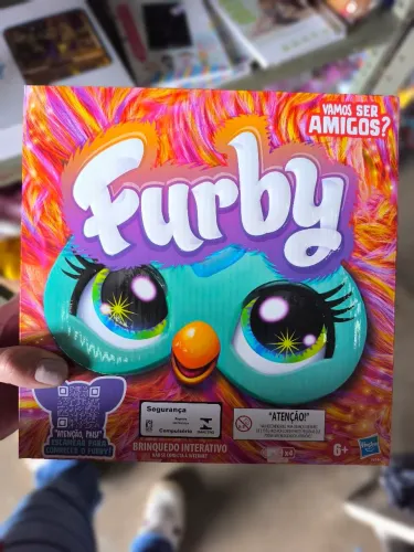 Furby coral Hasbro pelucia interativa (Novo, na caixa)