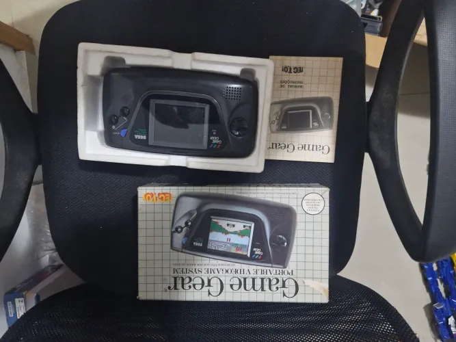 Game Gear original tec toy na caixa