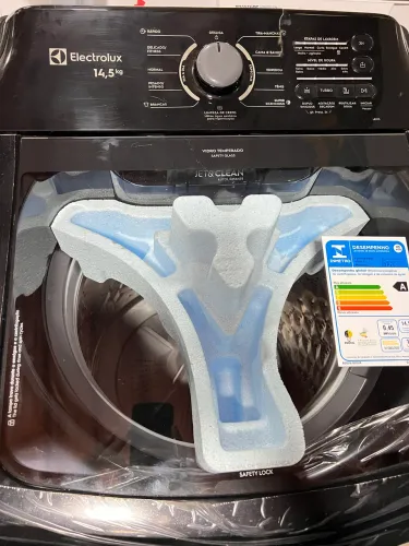 Lavadora Eletrolux 14,5 kg Black máquina de lavar roupa 