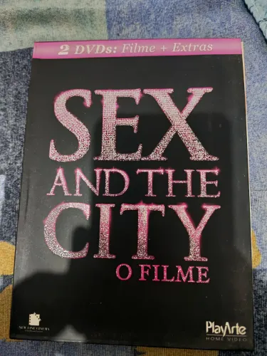 DVD SEX AND CITY O FILME EDIÇÃO DVD DUPLO ESPECIAL COM LUVA