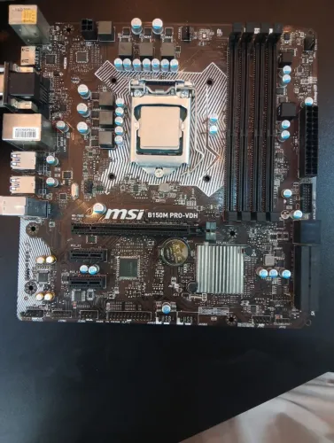 Placa mãe com processador