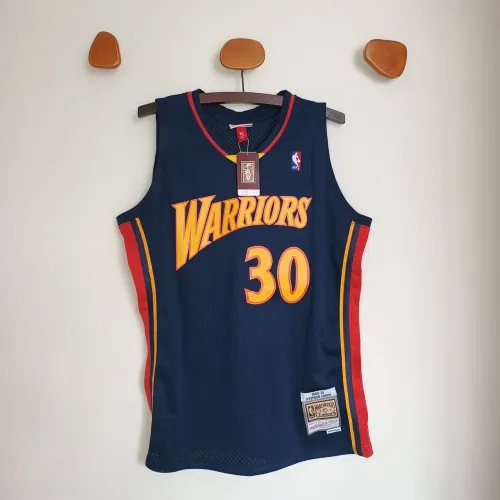 Regata NBA Mitchell & Ness Golden State Warriors #30 Stephen Curry 