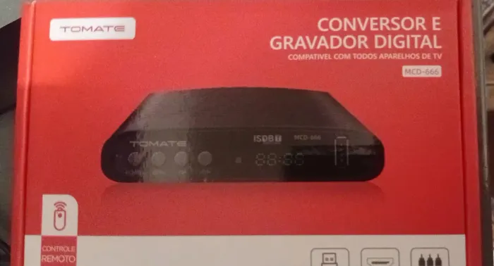 Vendo um Conversor e Gravador Digital Tomate MCD-6