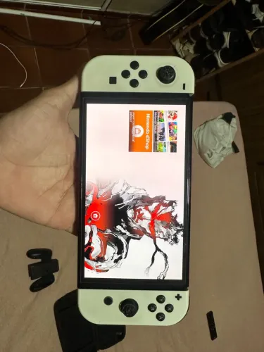 Nintendo Switch OLED Desbloqueado 256GB + Dock + Ca