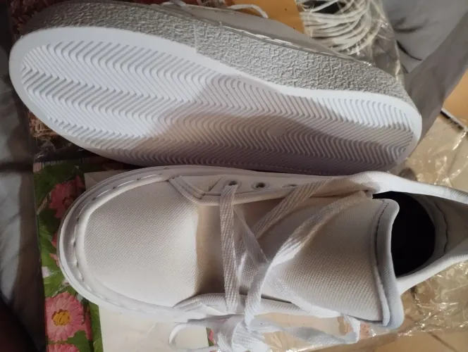 Tênis branco flatform NOVO tênis completo