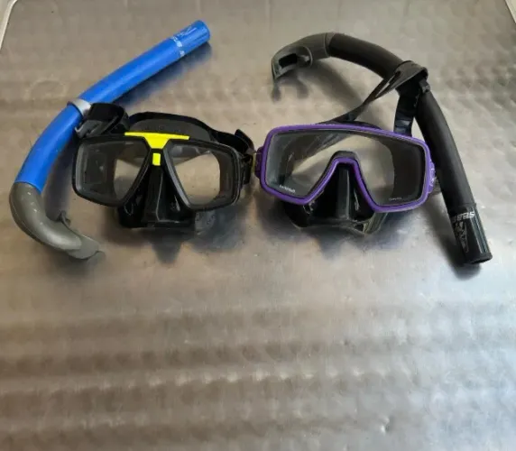 mascaras de mergulho profissionais, preço de desapego