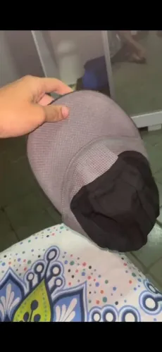 BONÉ NIKE PRETO E CINZA