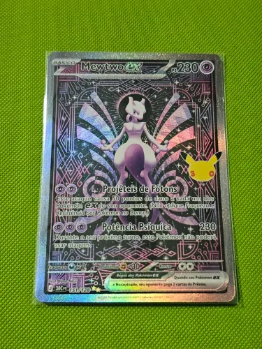 Mewtwo ex 30 anos pokemon