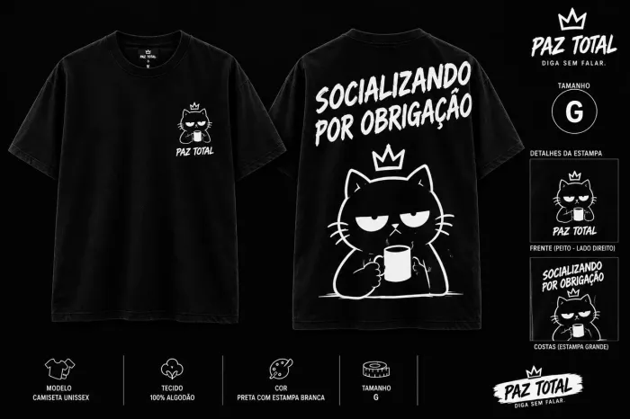 Blusa 100% algodão 