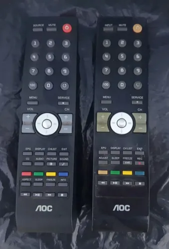 2 CONTROLES REMOTOS AOC EM SÃO BERNARDO DO CAMPO