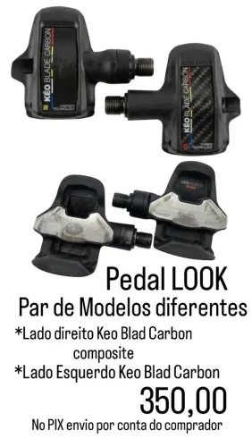 Pedal Look Carbono