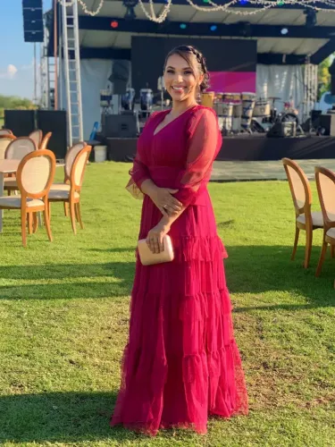 Vestido Fúcsia