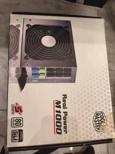 Fonte cooler master m1000 1000w 80 plus