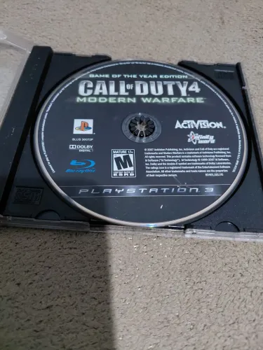 Jogo Call of duty 4 Ps3