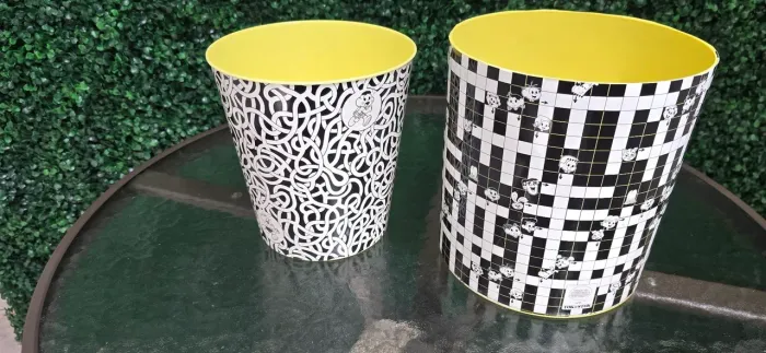 Conjunto Lixeira passatempo turma da Mônica