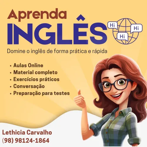 Aulas de reforço e inglês