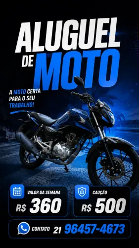 MOTOS-ALUGUEL