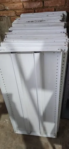 Bandejas usadas 1m x 48cm reforcadas p/ estantes prateleiras de ferro