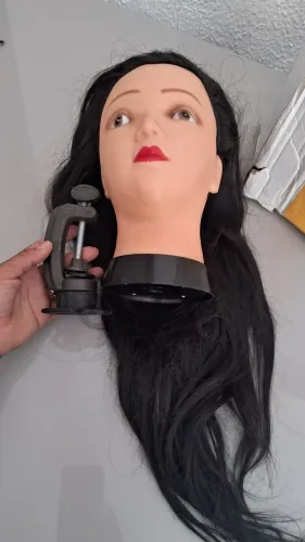 Vendo Cabeça de treino para tranças, penteados 