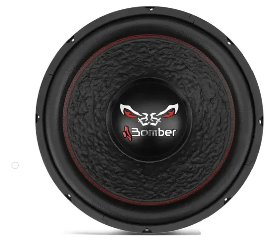 Caixa de som bomber bicho papão 15" 800wrms passo cartão juros da maquininha.