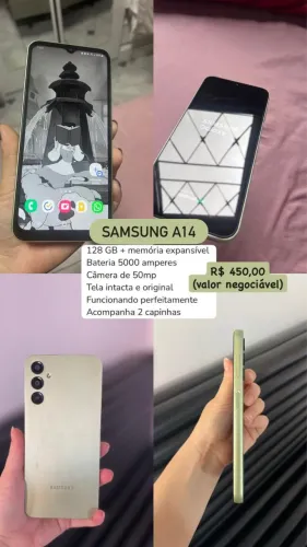 Samsung Galaxy A14 128GB - Excelente estado