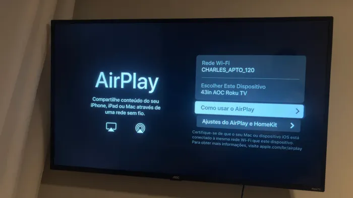 Smart Tv AOC 43 Roku