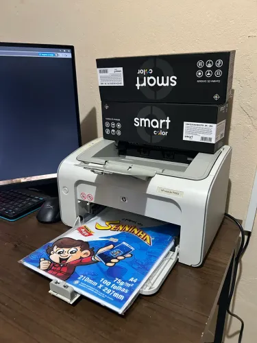 Impressora Hp 1005 com Toner cheio 