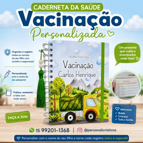 Caderneta da Saúde Vacinação Personalizada