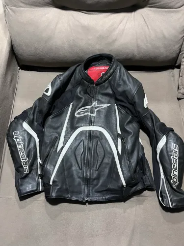 Macacão alpinestars 2 peças 56