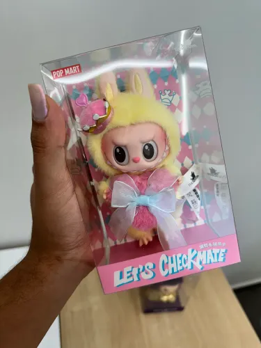 Labubu original pop mart checkmate